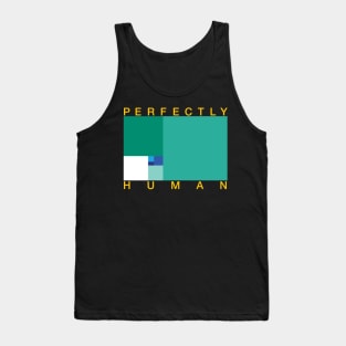 Perfectly Human - Gay Pride Flag Tank Top